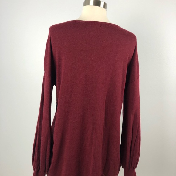 4th & Union Pullover Shirt Sweater Maroon Small P - Picture 3 of 8